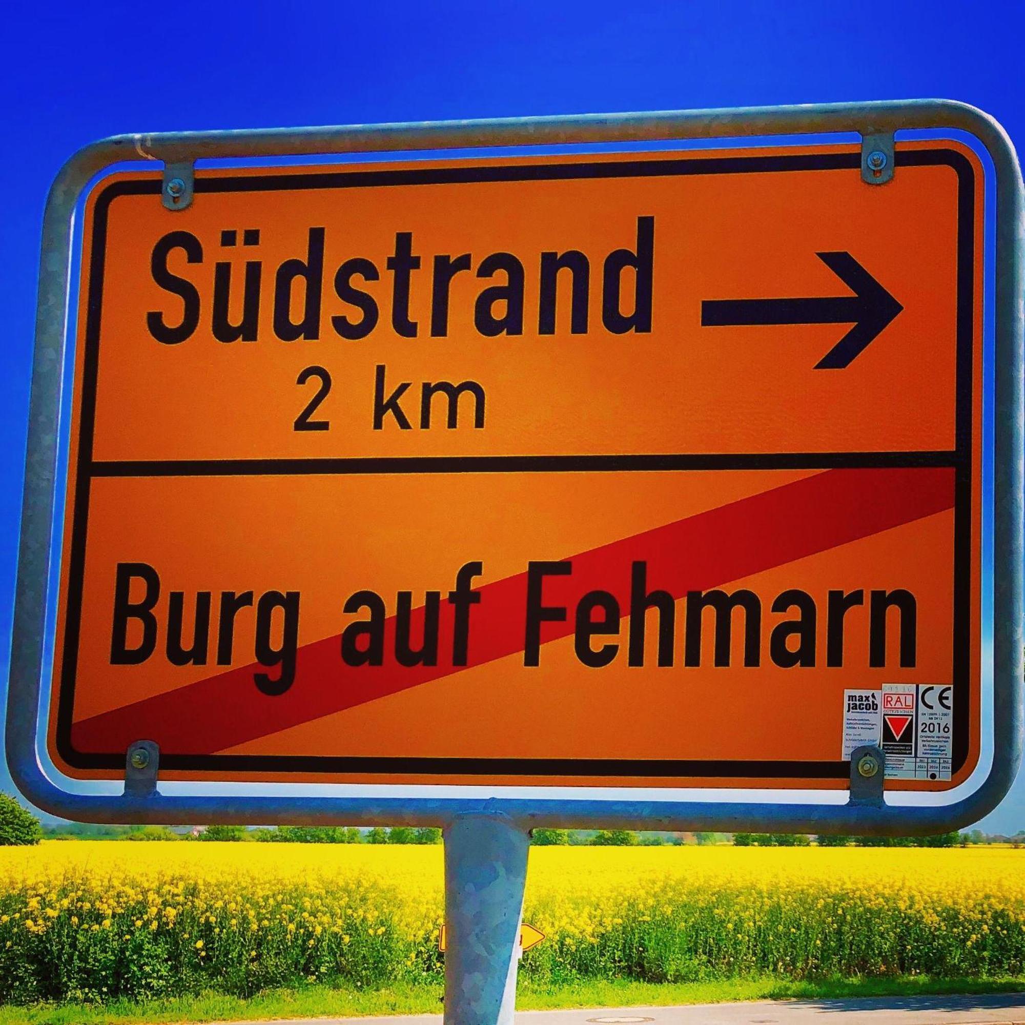 Suedstrand-Ferienwohnung-Suhr Burgtiefe auf Fehmarn Exteriör bild
